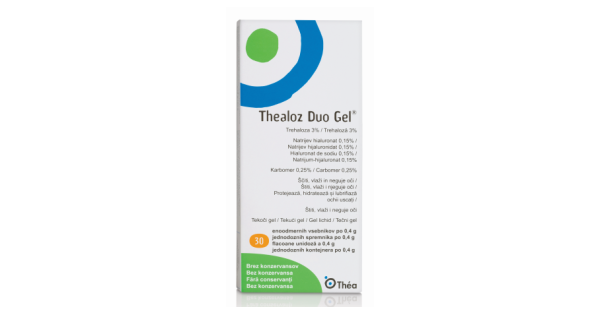 Thealoz Duo gel za oko, 30 x 0,4 g - Spletna Lekarna Ljubljana