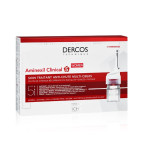 Vichy Dercos Aminexil Clinical 5, nega proti izpadanju las za ženske, 21 ampul