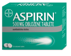 Aspirin 500 mg, 20 obloženih tablet
