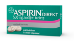 Aspirin direkt 500 mg, 10 žvečljivih tablet