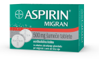 Aspirin migran 500 mg, 12 šumečih tablet