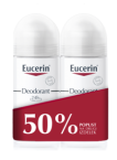 Eucerin, roll-on dezodorant, 2 x 50 ml 