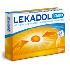 Lekadol Combo 500 mg/12,2 mg, prašek za peroralno raztopino, 20 vrečk