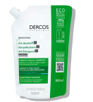 Vichy Dercos, šampon proti prhljaju za normalne in mastne lase - refil, 500 ml