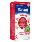 Marsovci z inulinom, okus jagode, 30 tablet