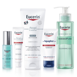 Eucerin: kupiš 2 -20 %, kupiš 3 -30 %