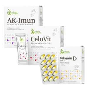 AK-Imun, Celovit in D vitamin Lekarne Ljubljana -15 %