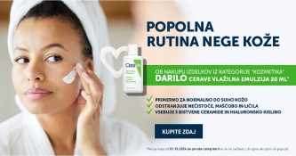 DARILO Cerave vlažilna emulzija, 20 ml ob nakupu kozmetičnega izdelka