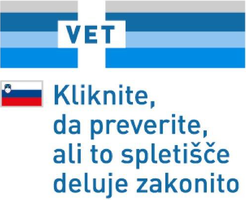 Kliknite, da preverite, ali to spletišče deluje zakonito